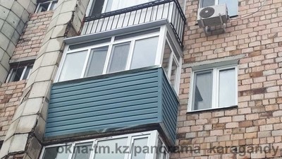 Вынос верхней части балкона &mdash; Панорама Караганды